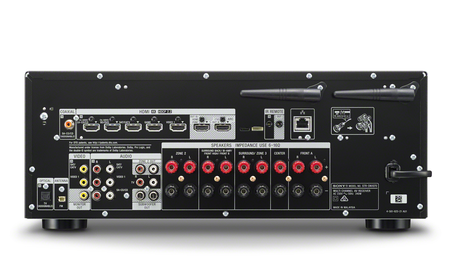 Sony，Combined type，amplifier，STR-DN1070，household electrical appliances，