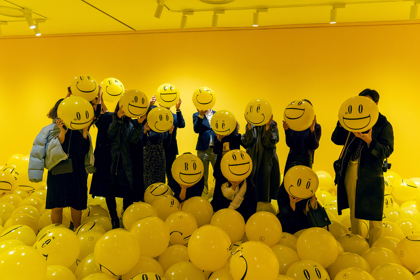 exhibition，emoticon，Incheon, Korea，Lotte Gallery，