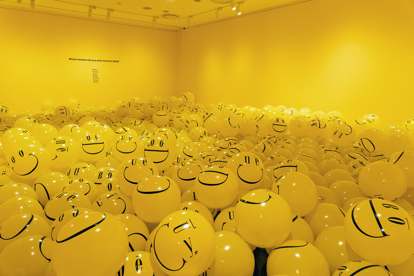 exhibition，emoticon，Incheon, Korea，Lotte Gallery，