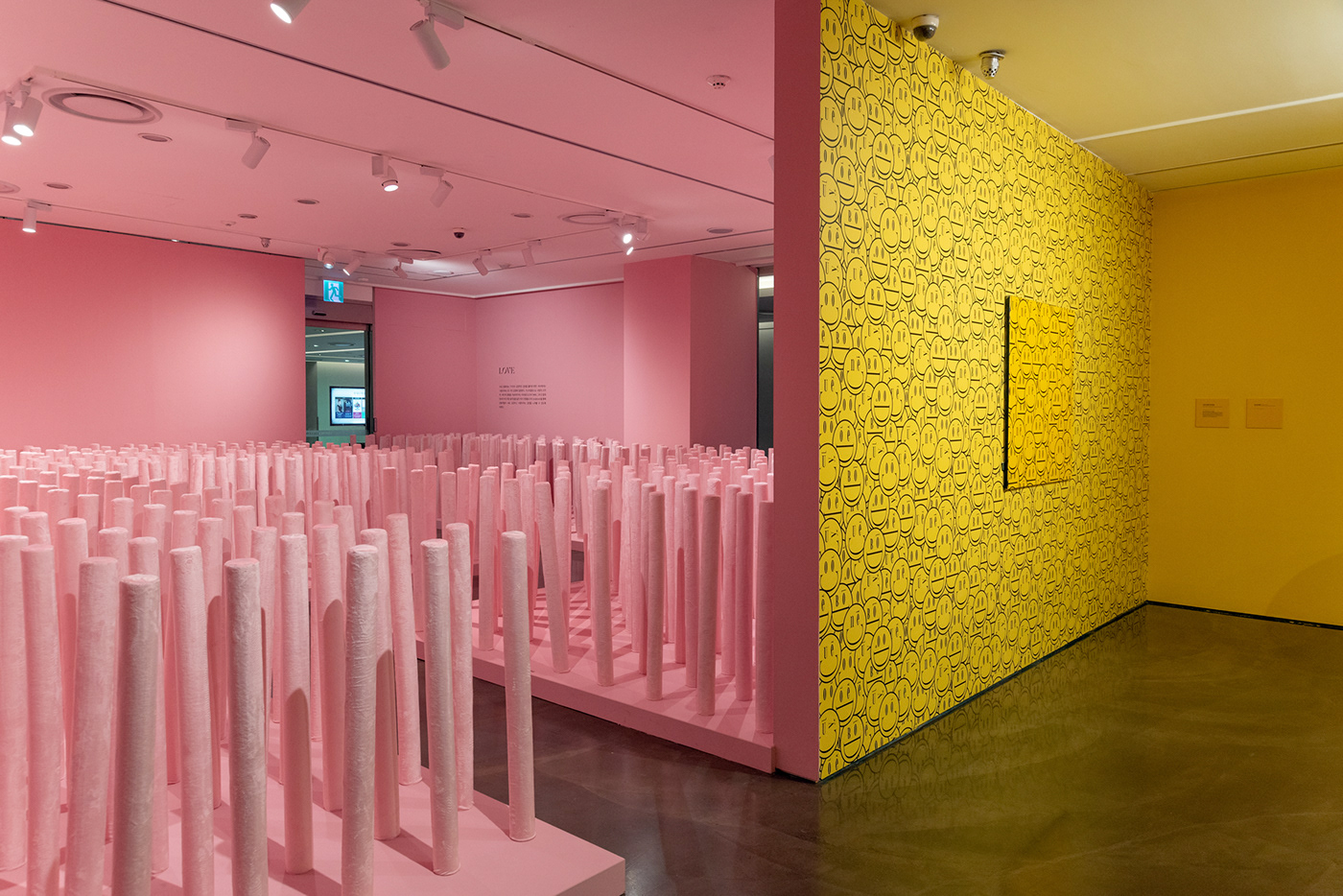 exhibition，emoticon，Incheon, Korea，Lotte Gallery，