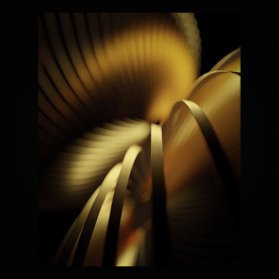 a chandelier，Stainless steel strip，product design，