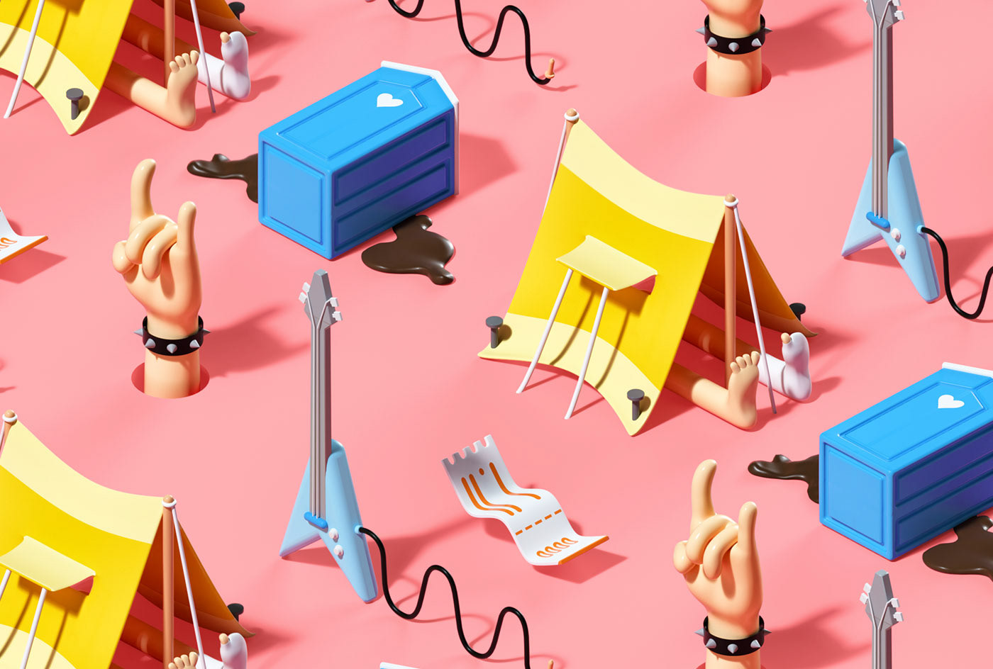 pattern，A Slice of Life，FOREAL，