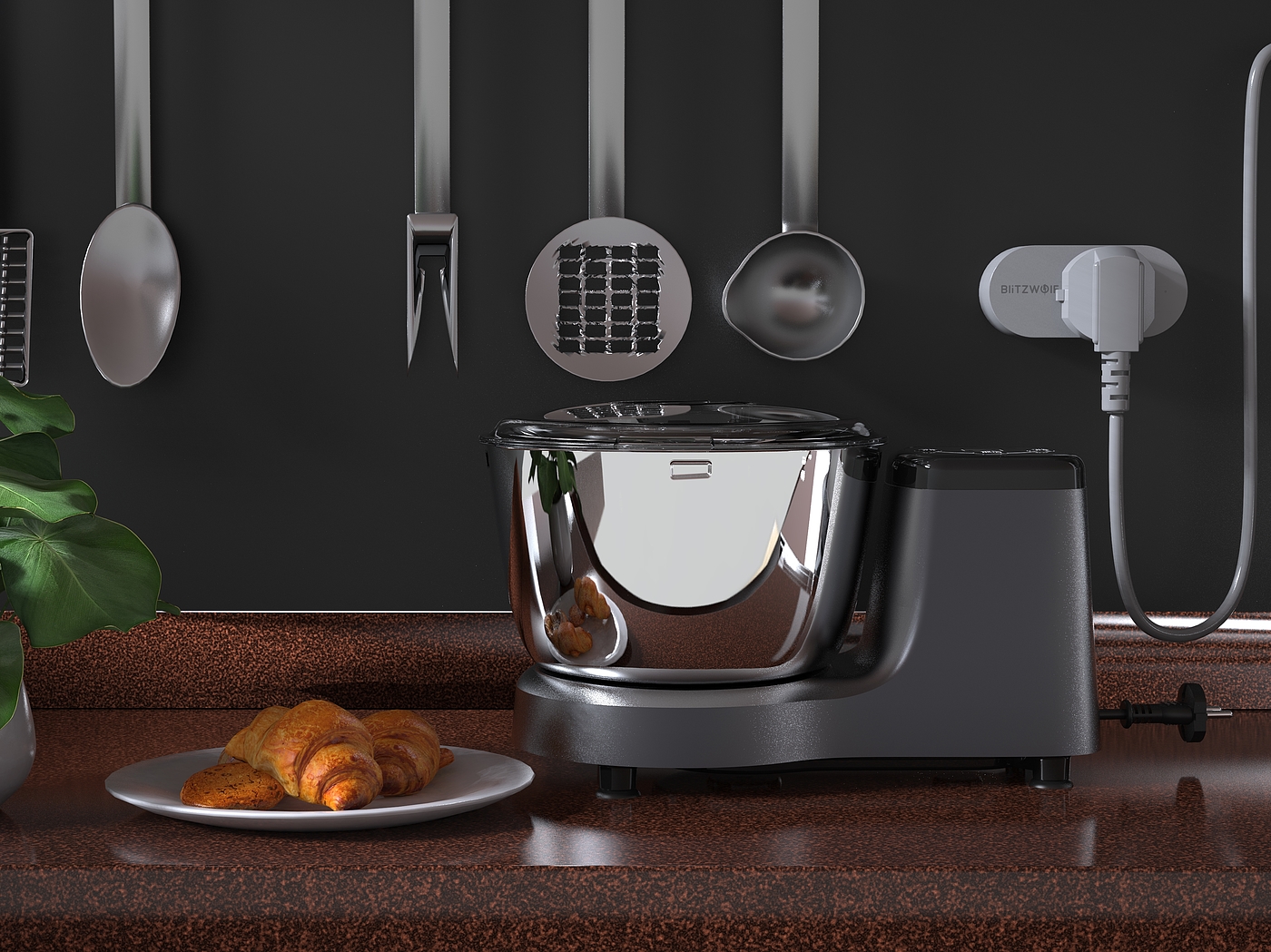 Household appliances, industrial design, home cooking machine, kneading machine, dough mixing machine，