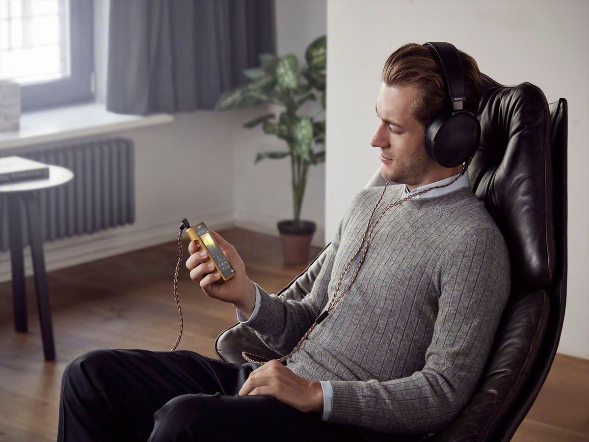 golden，NW-WM1Z，MP3 player，Sony，