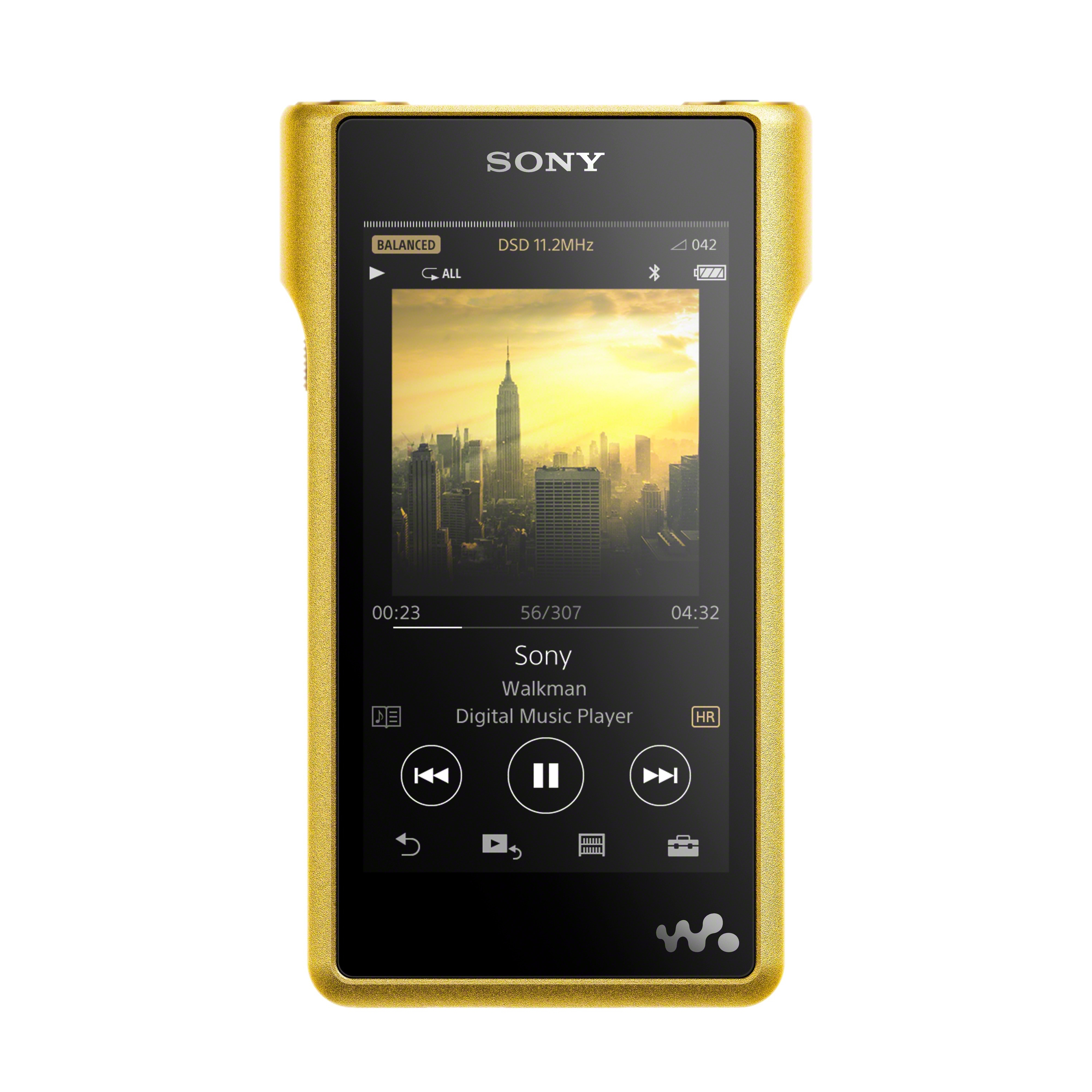 golden，NW-WM1Z，MP3 player，Sony，