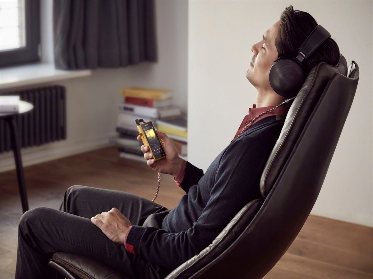 golden，NW-WM1Z，MP3 player，Sony，