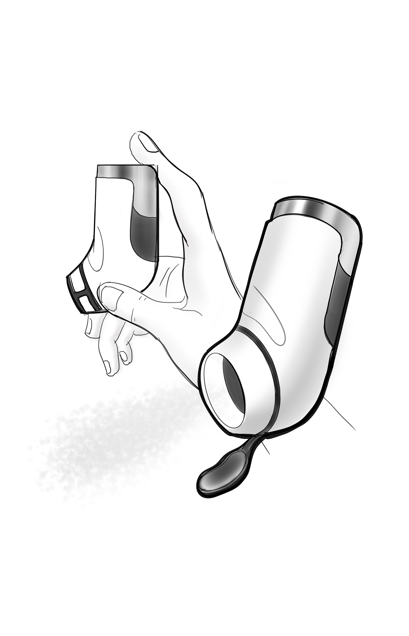 Hand drawn，