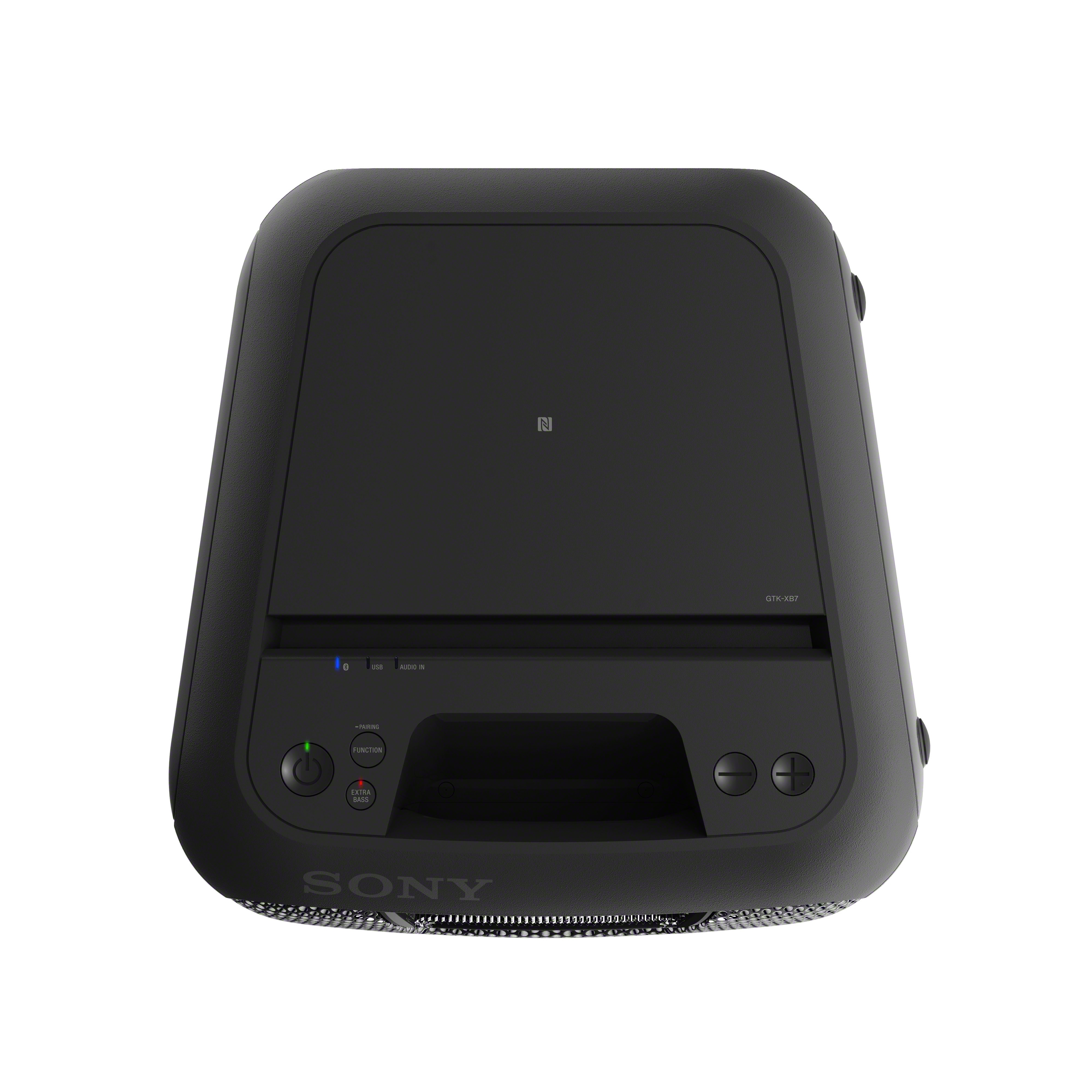 Sony，loudspeaker box，GTK-XB7，Black red blue，