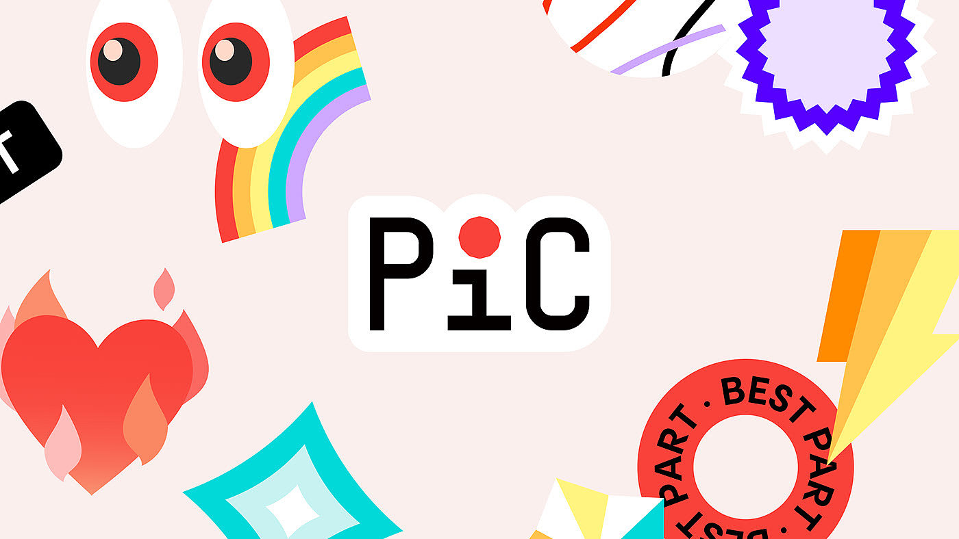 originality，interactive，Red and white，
