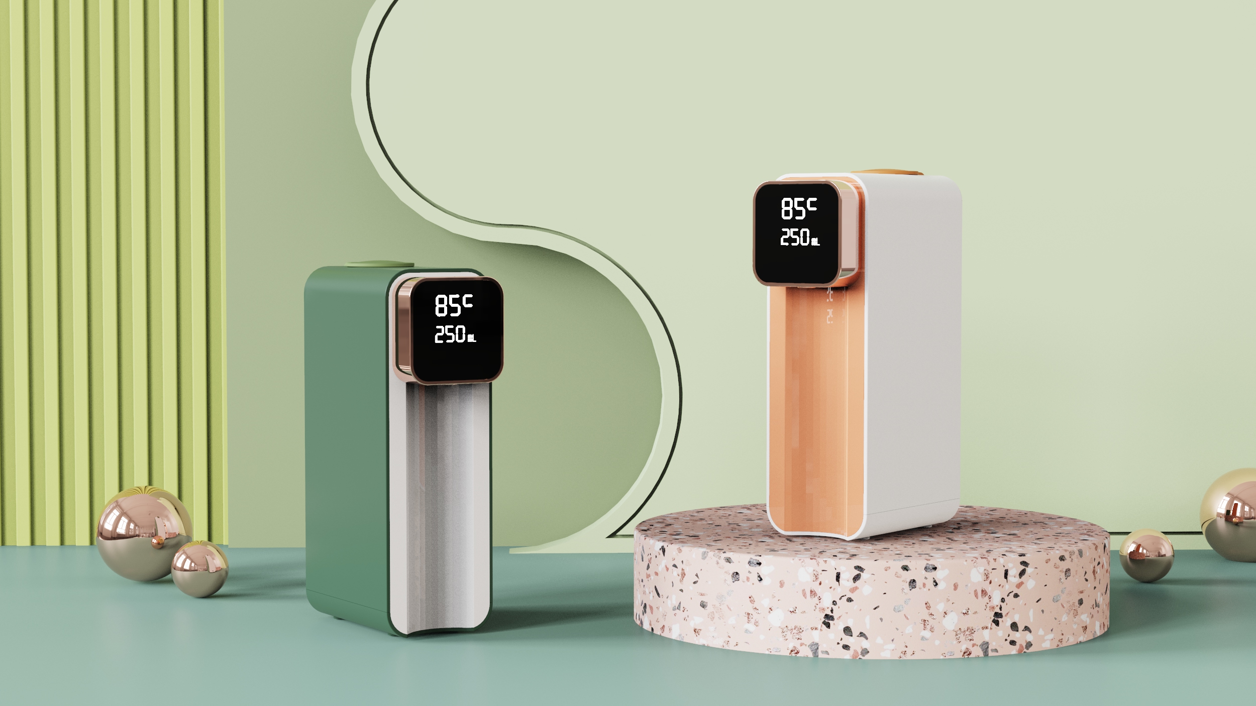 Home appliance design，Home design，Water dispenser，