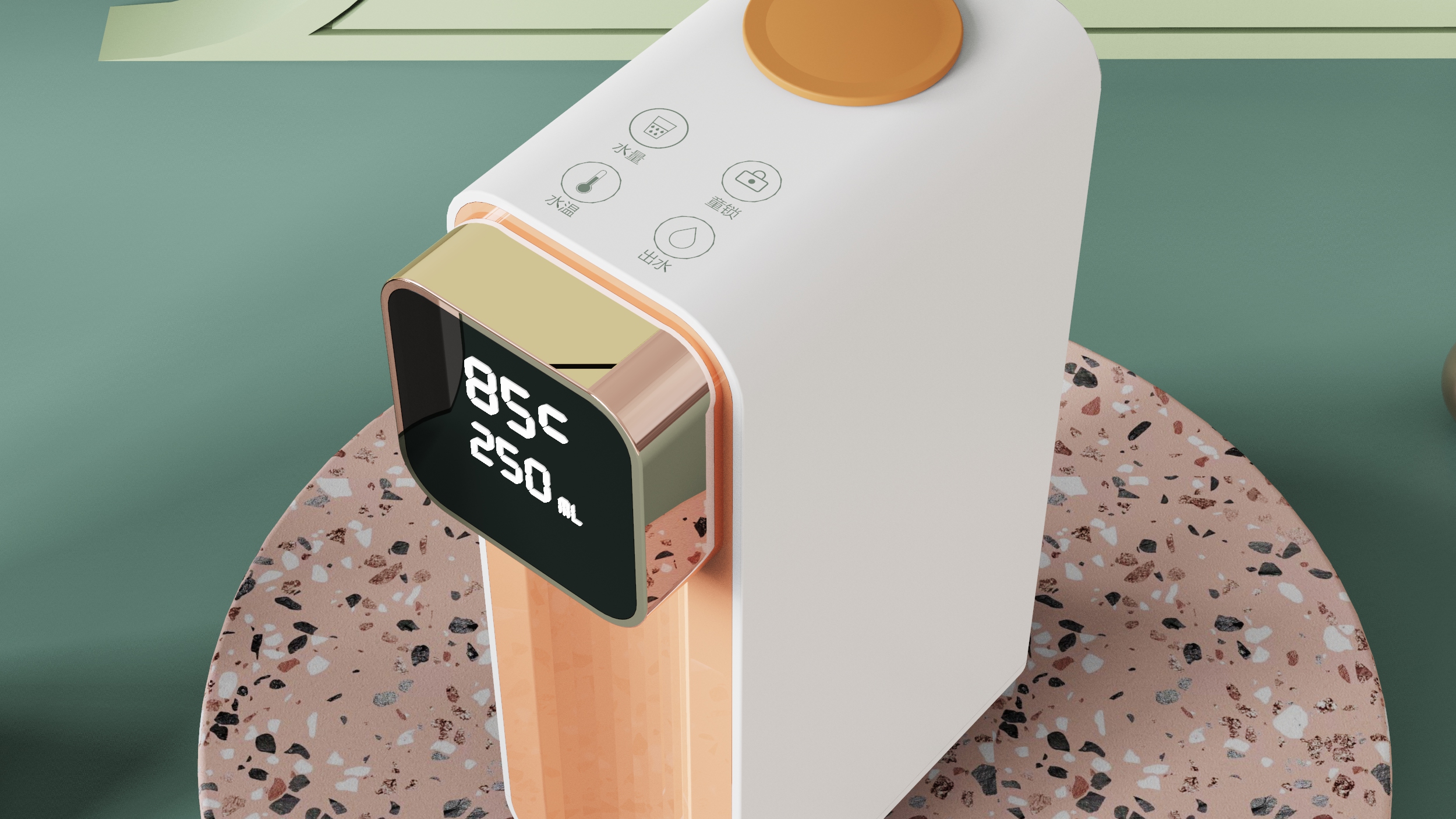 Home appliance design，Home design，Water dispenser，