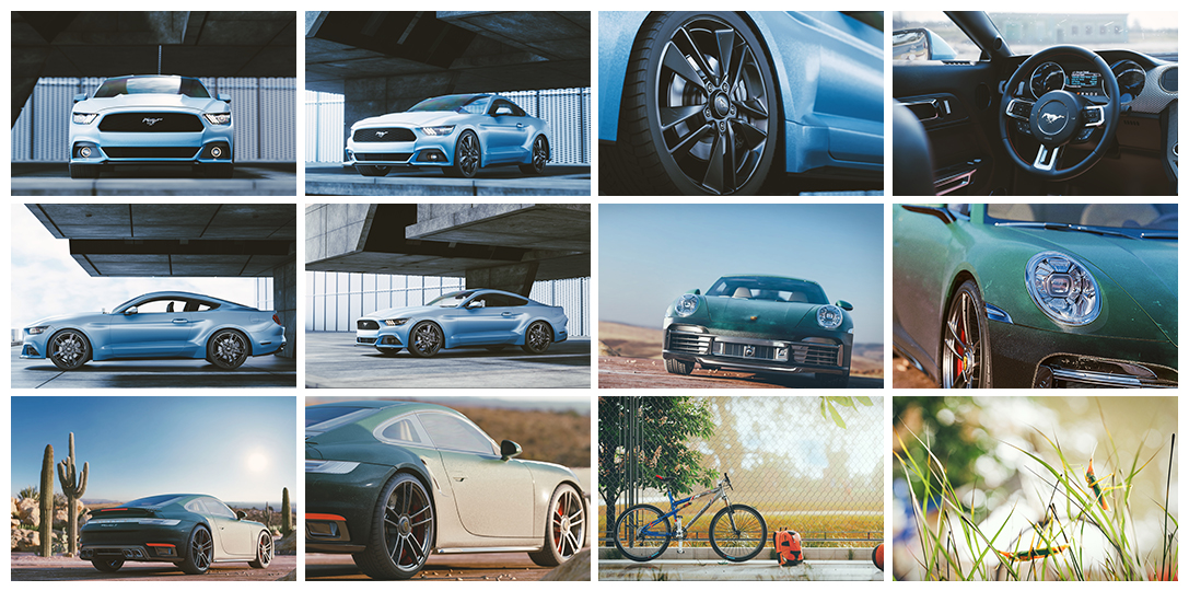 BLENDER，cycles，Product rendering，automobile，Realistic，campus，youth，