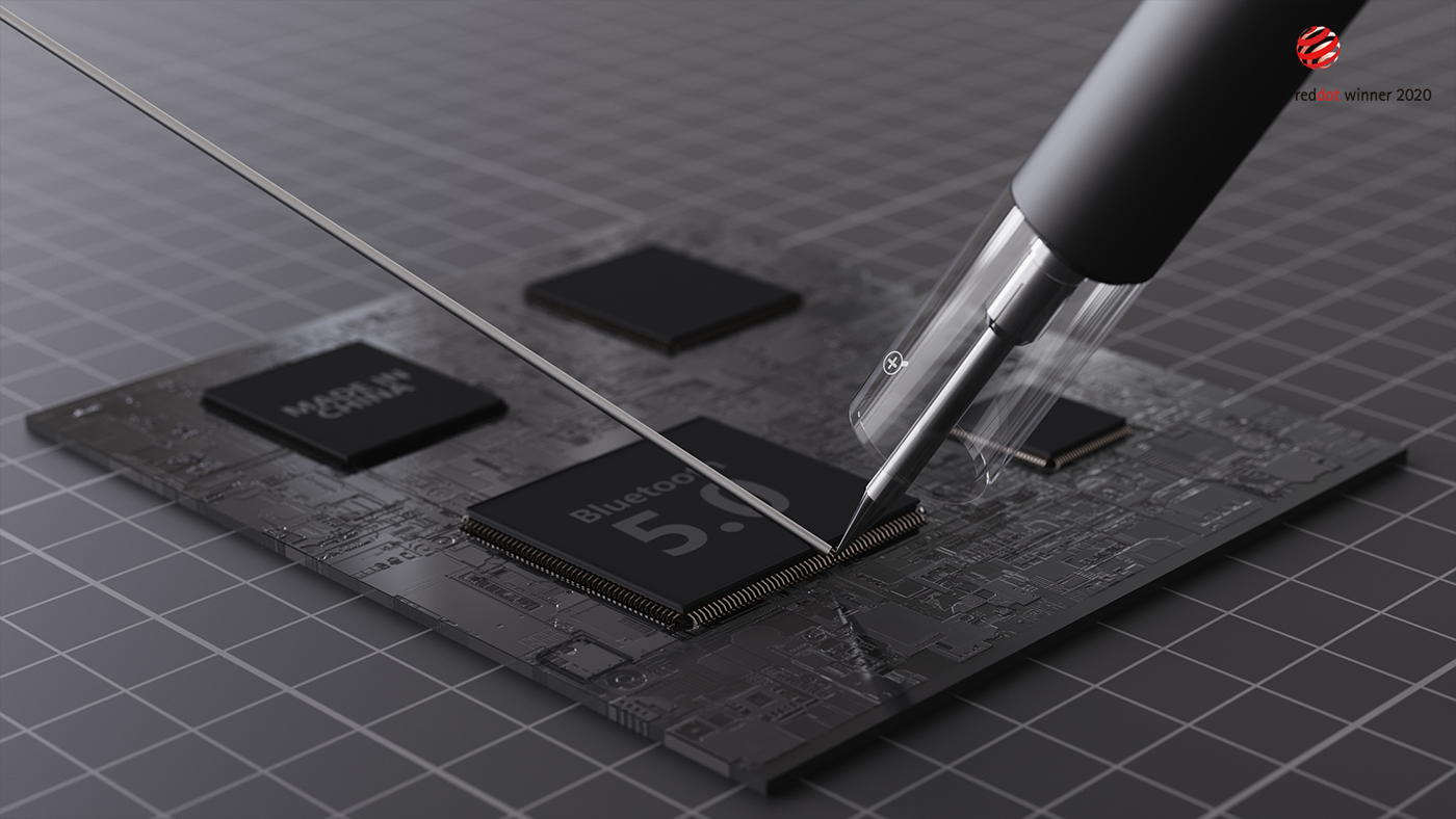 Red dot award，Electric welding pen，Electric tool，Simplicity，science and technology，concept，award-winning work，details，