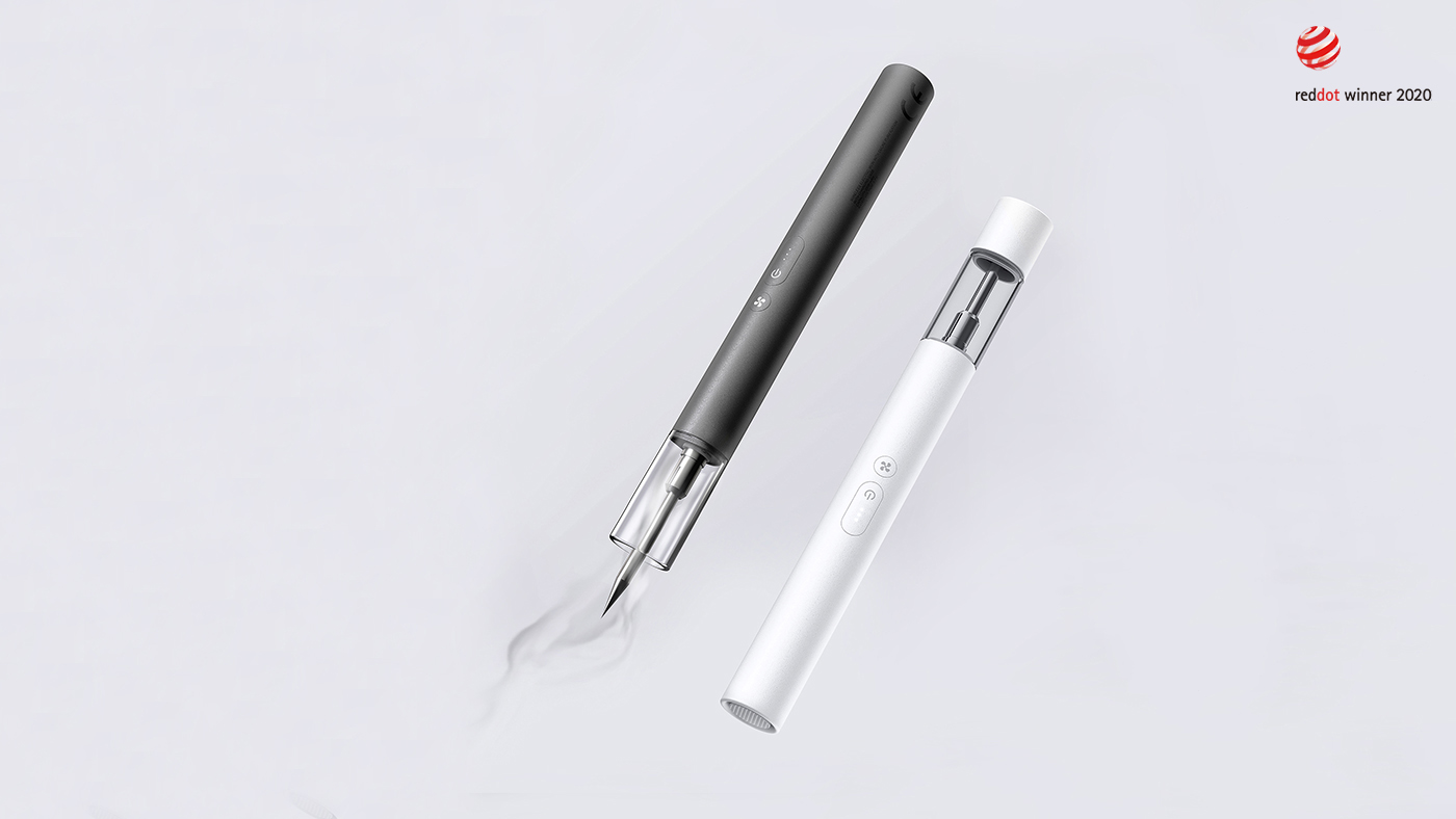 Red dot award，Electric welding pen，Electric tool，Simplicity，science and technology，concept，award-winning work，details，