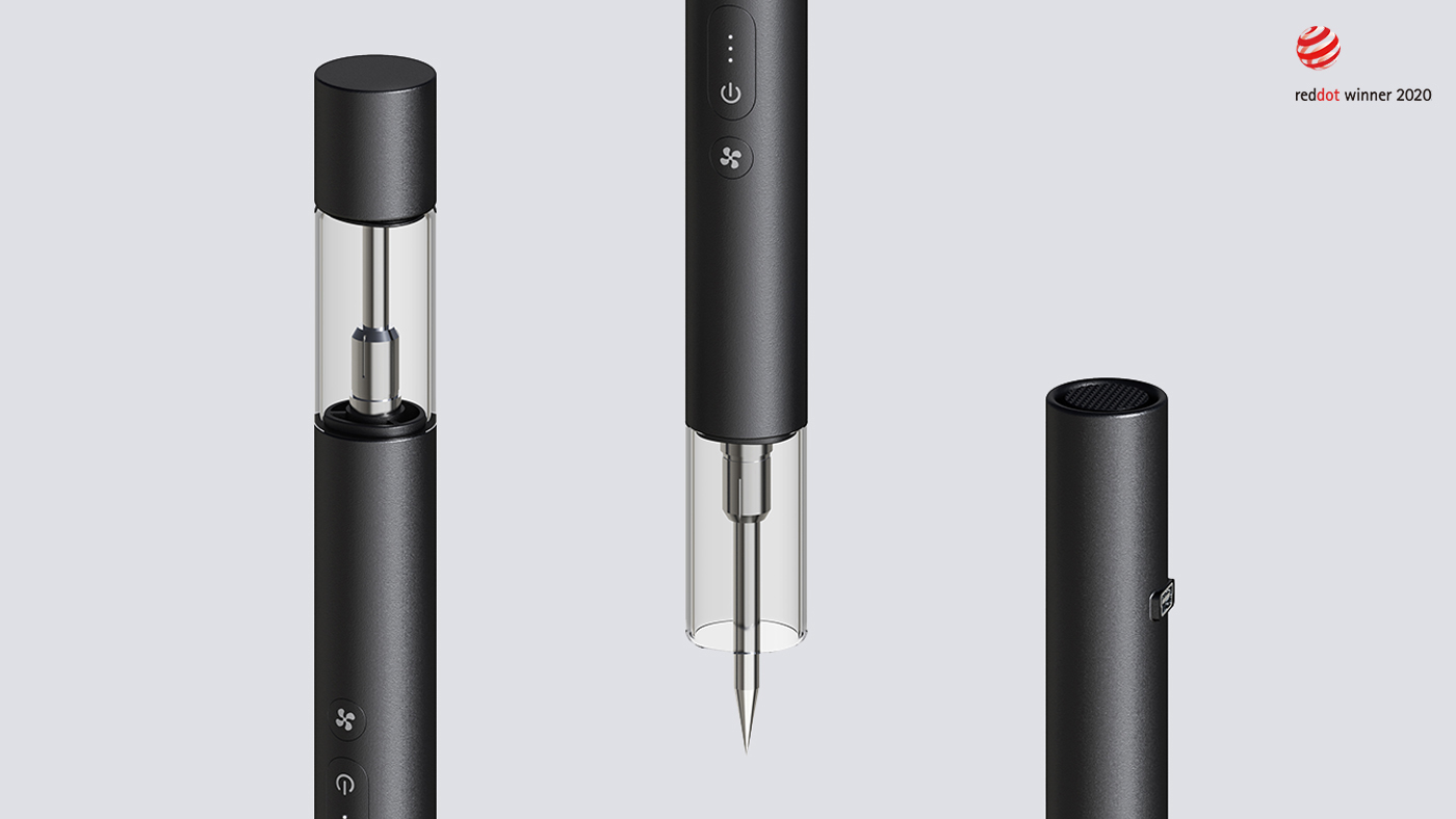 Red dot award，Electric welding pen，Electric tool，Simplicity，science and technology，concept，award-winning work，details，