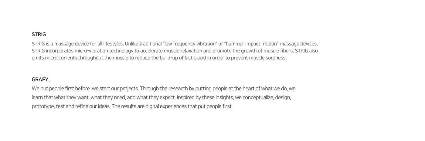 STRIG，Massage equipment，Personal care products，Health products，