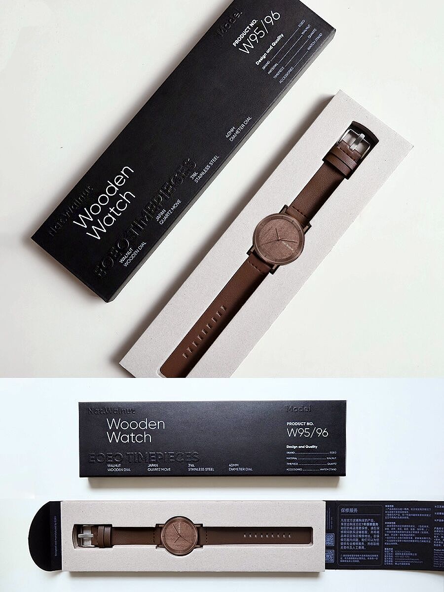 Wrist watch，Design，Natural materials，woodiness，Walnut，Japanese ，Minimalist，