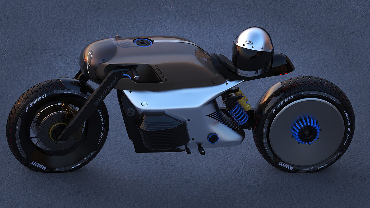 BMW K-i，Motorcycle design，conceptual design，