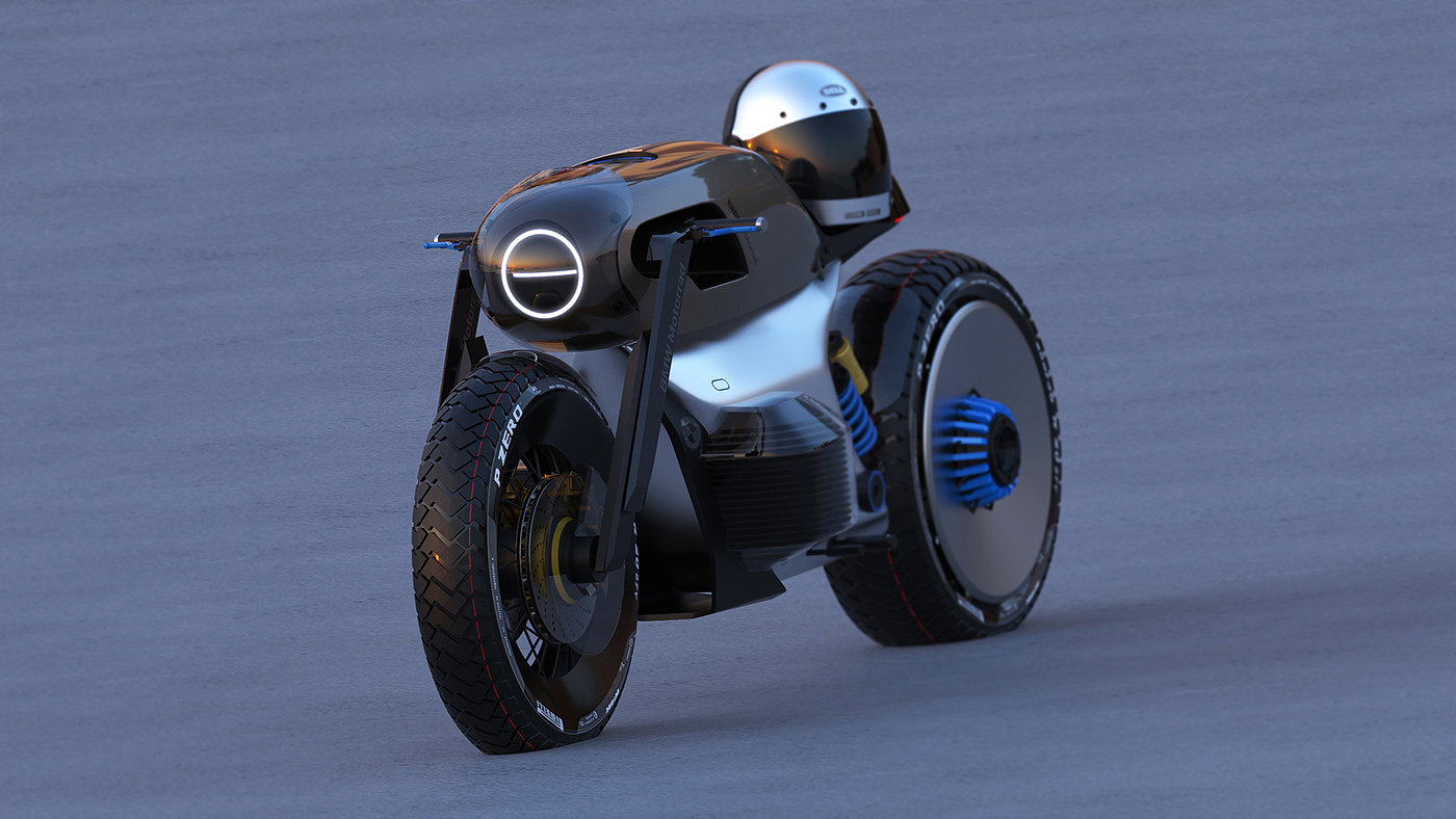 BMW K-i，Motorcycle design，conceptual design，