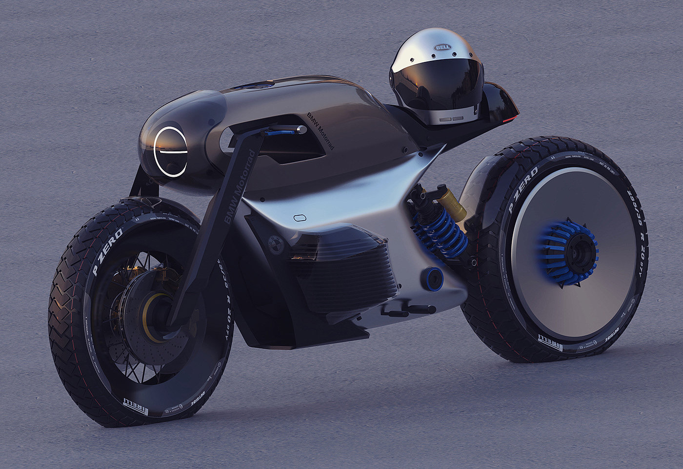 BMW K-i，Motorcycle design，conceptual design，