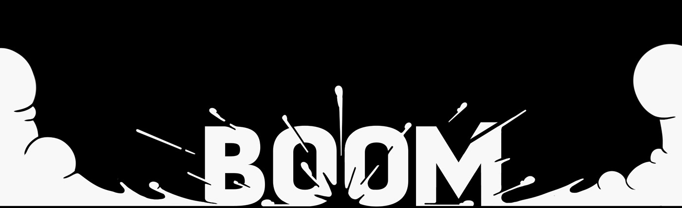 boom，Illustration design，3D art，