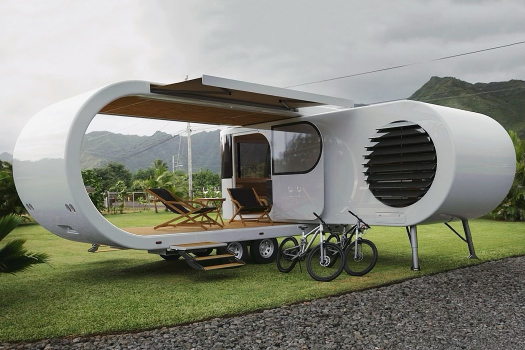 Romotow，conceptual design，Mobile RV，