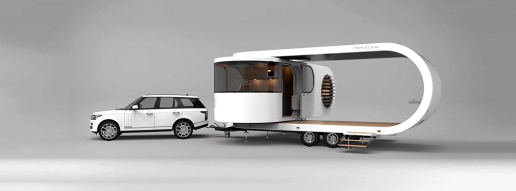 Romotow，conceptual design，Mobile RV，