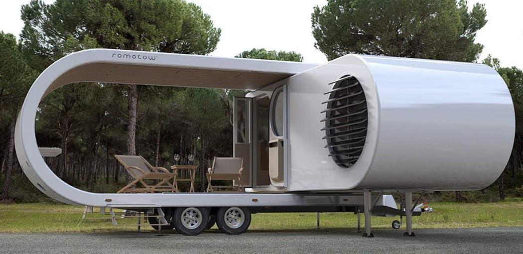 Romotow，conceptual design，Mobile RV，