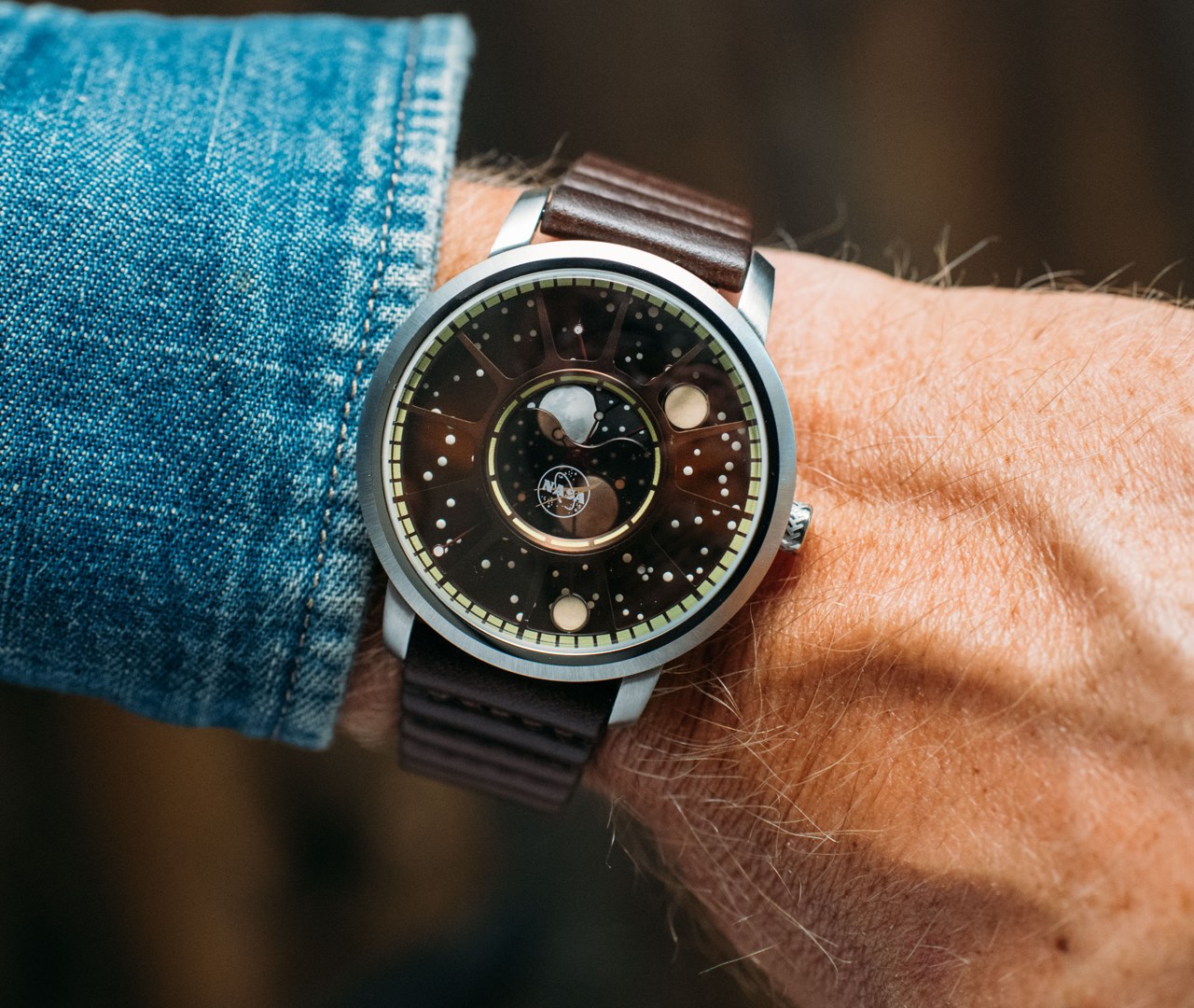 Wrist watch，Meteorite，aviation，