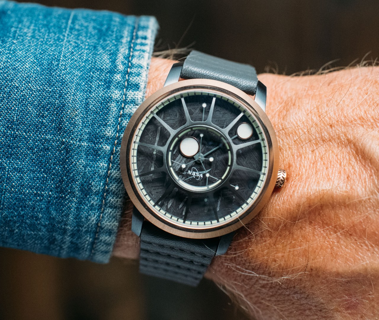 Wrist watch，Meteorite，aviation，