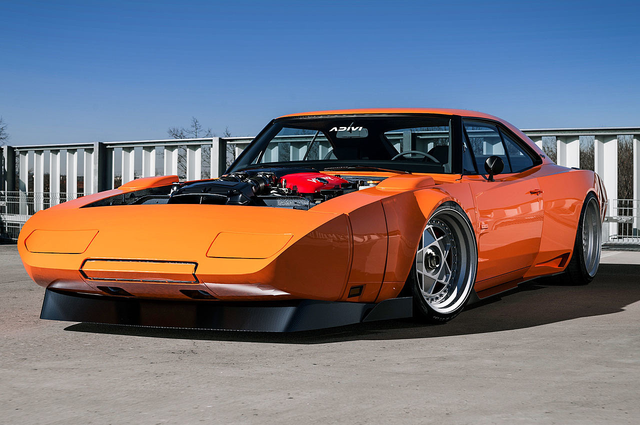 Muscle car，dodge，orange，Automobile design，