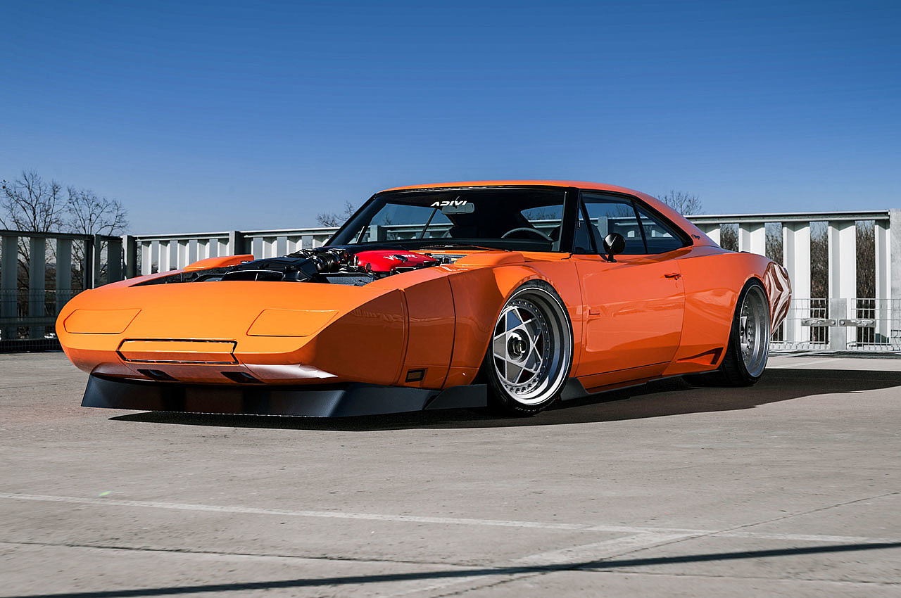 Muscle car，dodge，orange，Automobile design，
