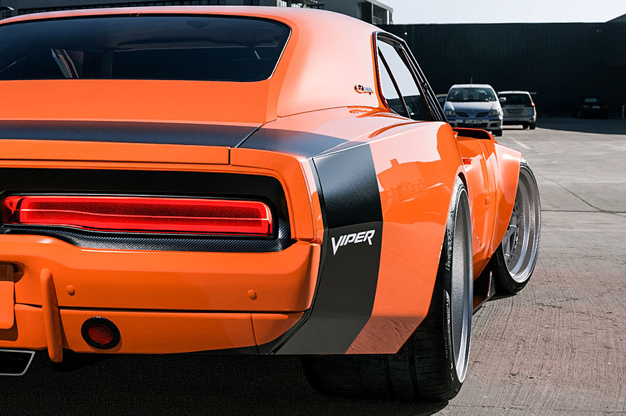 Muscle car，dodge，orange，Automobile design，