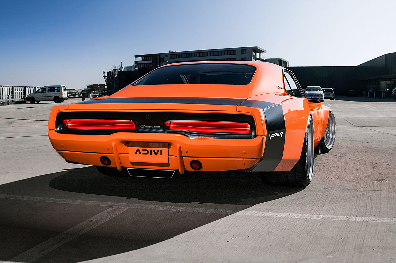 Muscle car，dodge，orange，Automobile design，