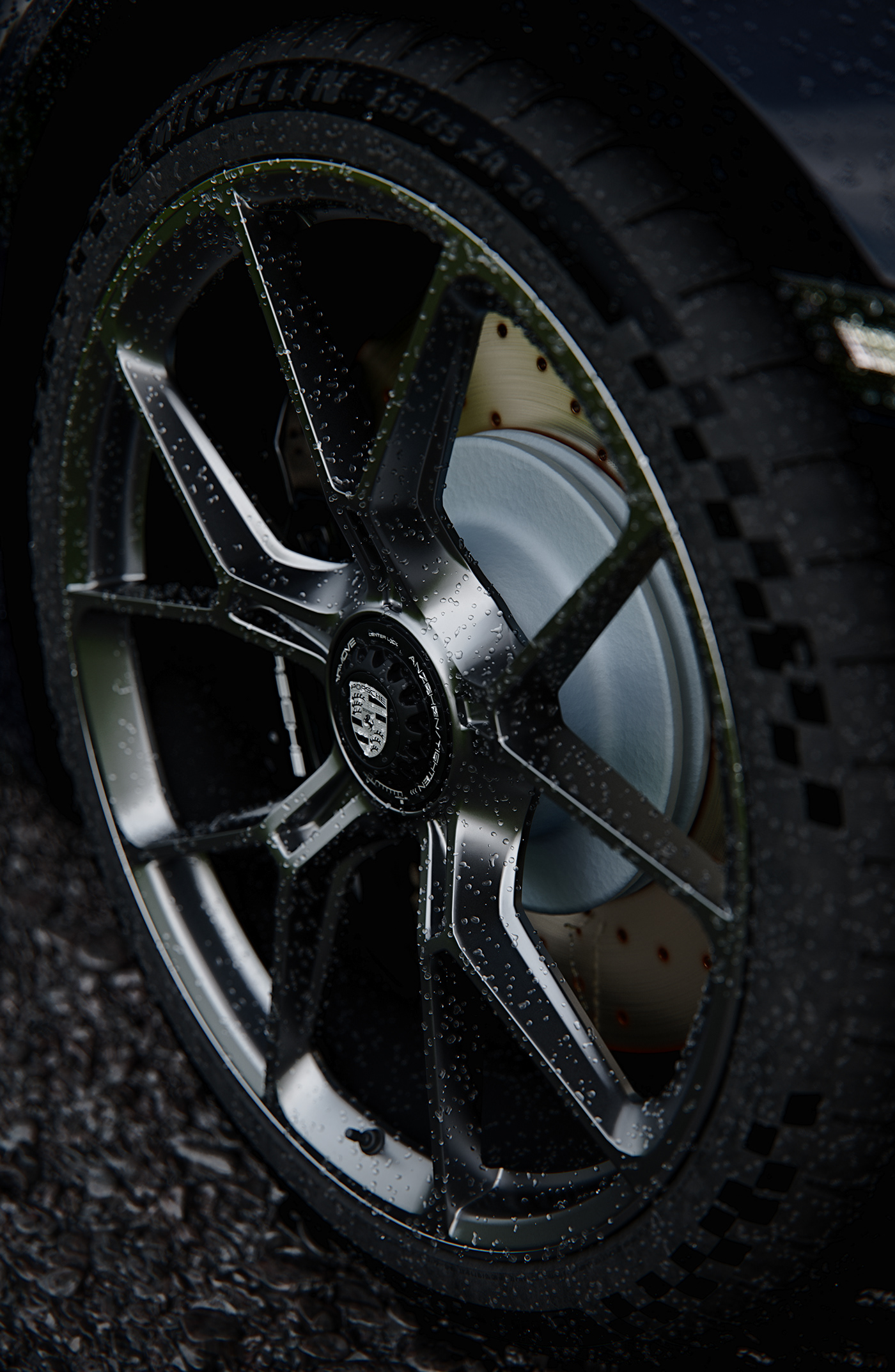 Porsche，black，Luxury car，