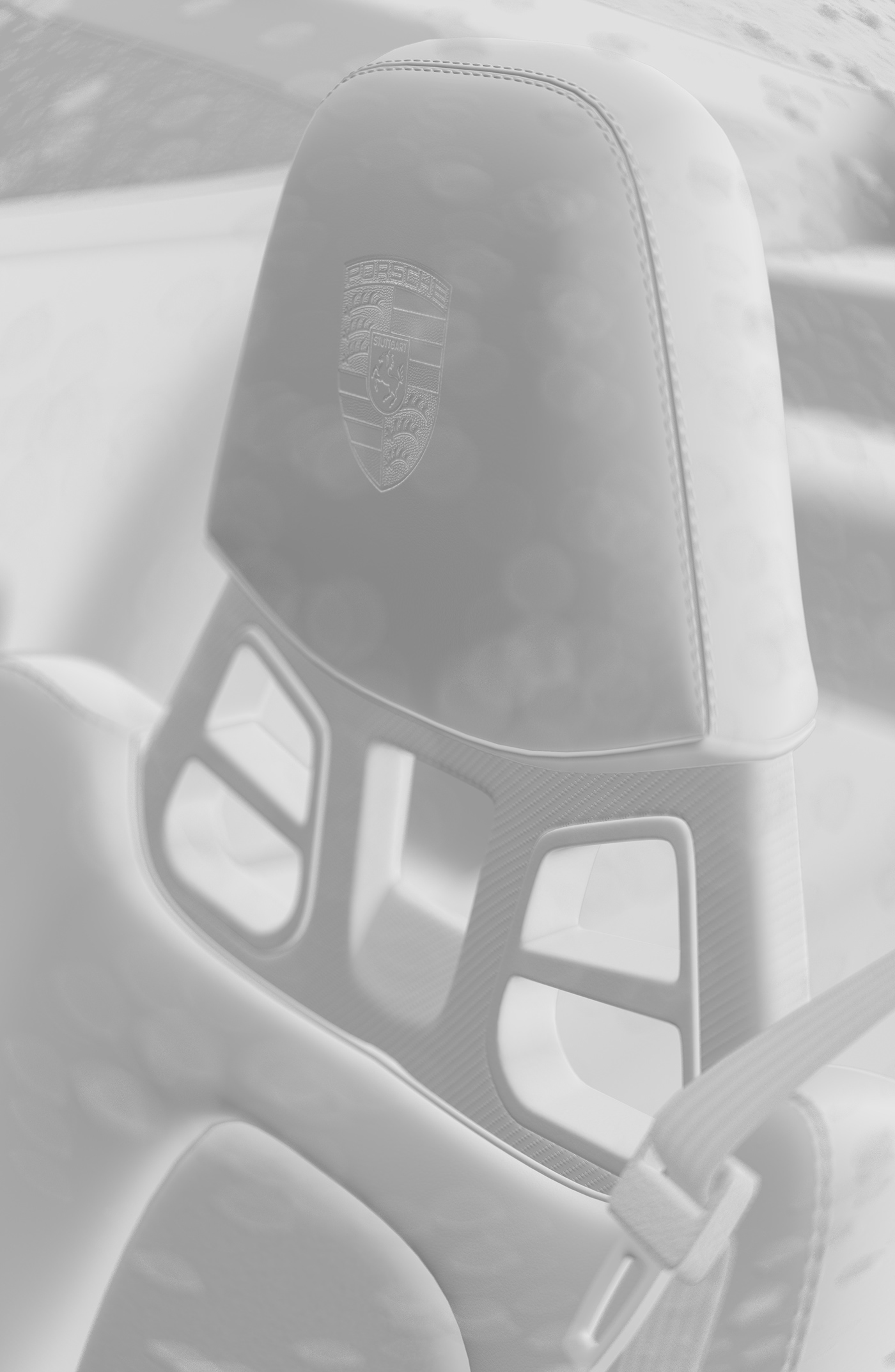 Porsche，black，Luxury car，