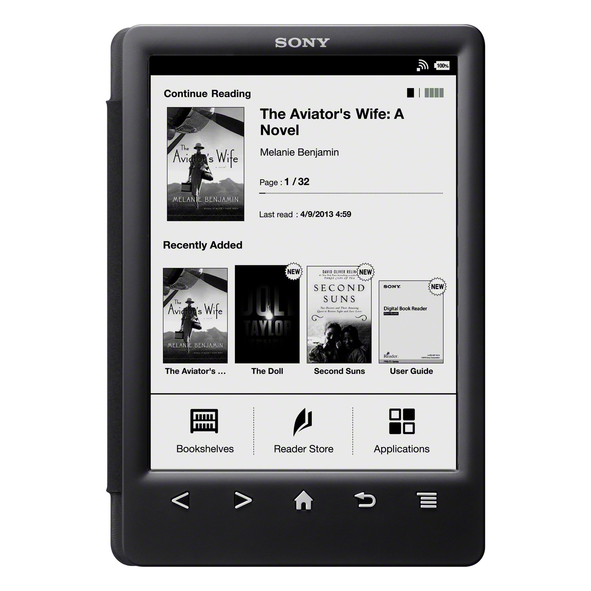 reader，PRS-T3，appearance，Sony，