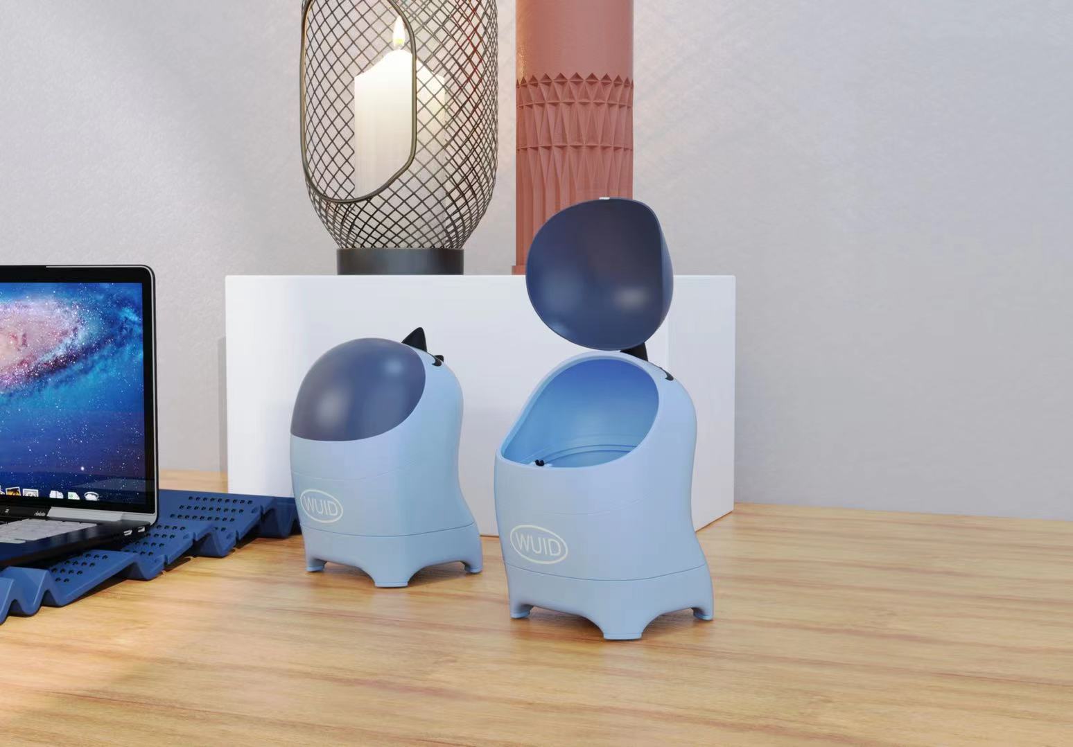 lovely，Desktop trash can，Multi scene，original，Milk fierce，Little monster，