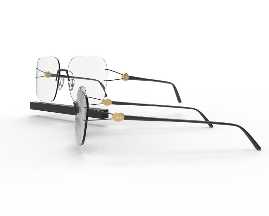 Glasses design，