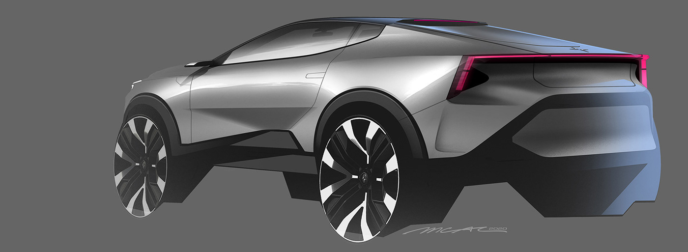 Concept Car，suv，Render，automobile，Crosscept Polar，