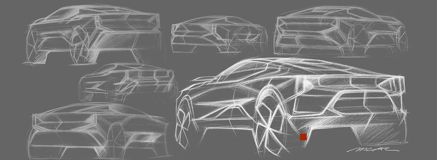 Concept Car，suv，Render，automobile，Crosscept Polar，