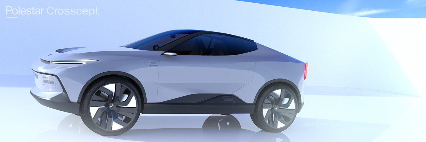 Concept Car，suv，Render，automobile，Crosscept Polar，