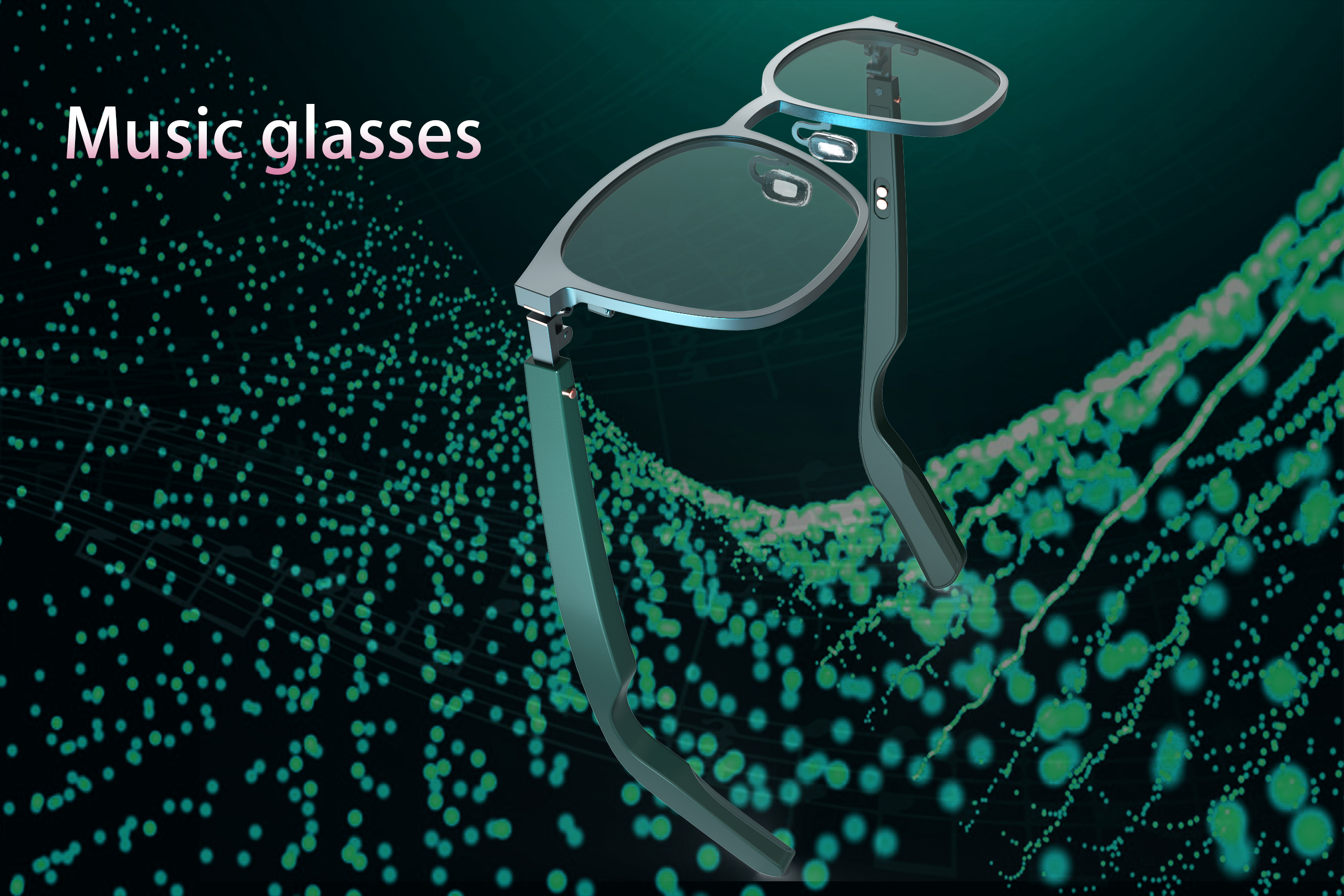 glasses，hv，d，ajt，Bluetooth glasses，