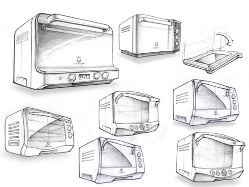 Hand drawn products，sketch，design sketch，