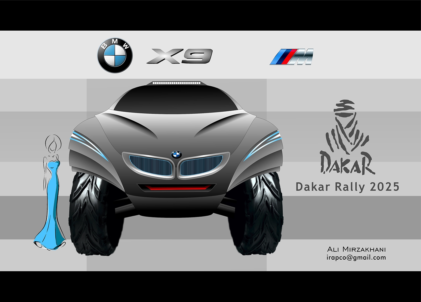 BMW X9 DAKAR Rally 2025 普象网