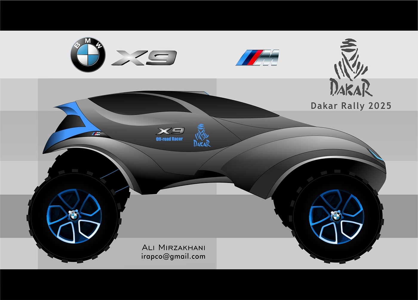 BMW X9 DAKAR Rally 2025 普象网