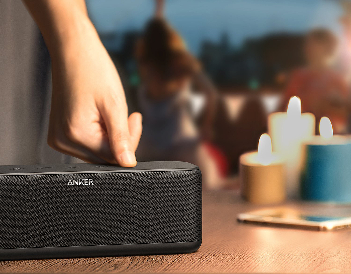 音响、anker、蓝牙音响，