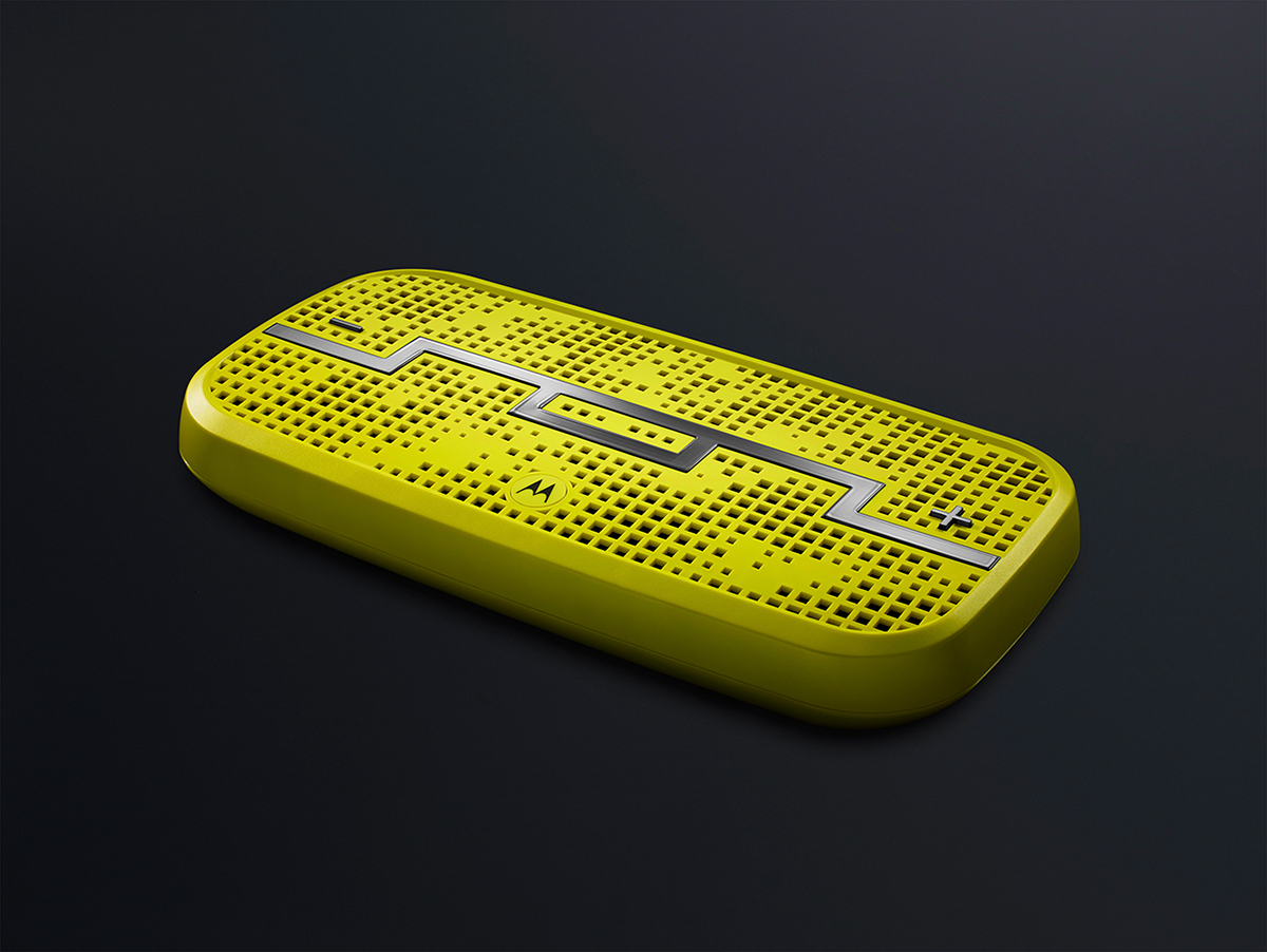 loudspeaker box，yellow，Digital electronics，flat，Portable，