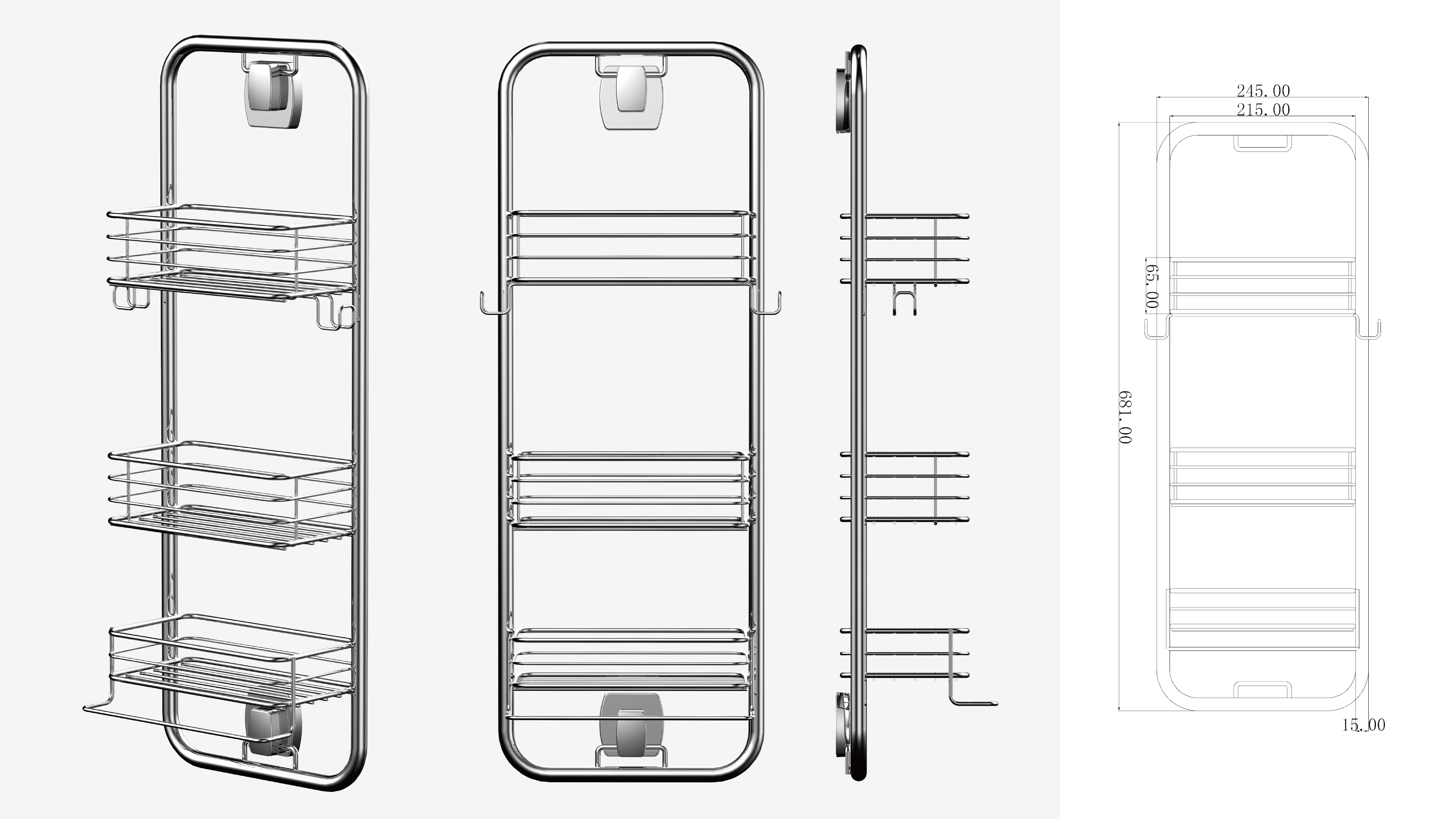 Iron bowl and dish rack，