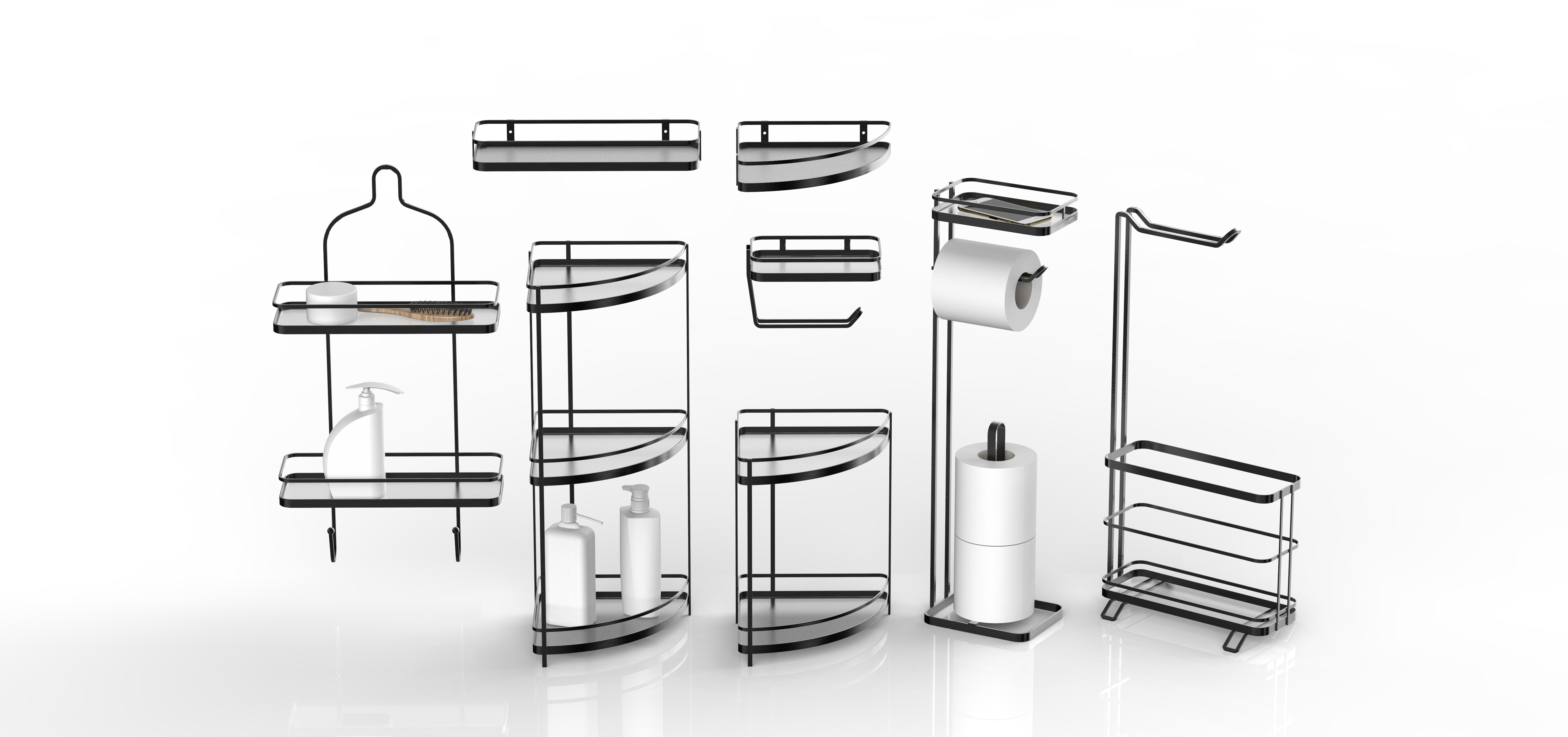 Iron bowl and dish rack，